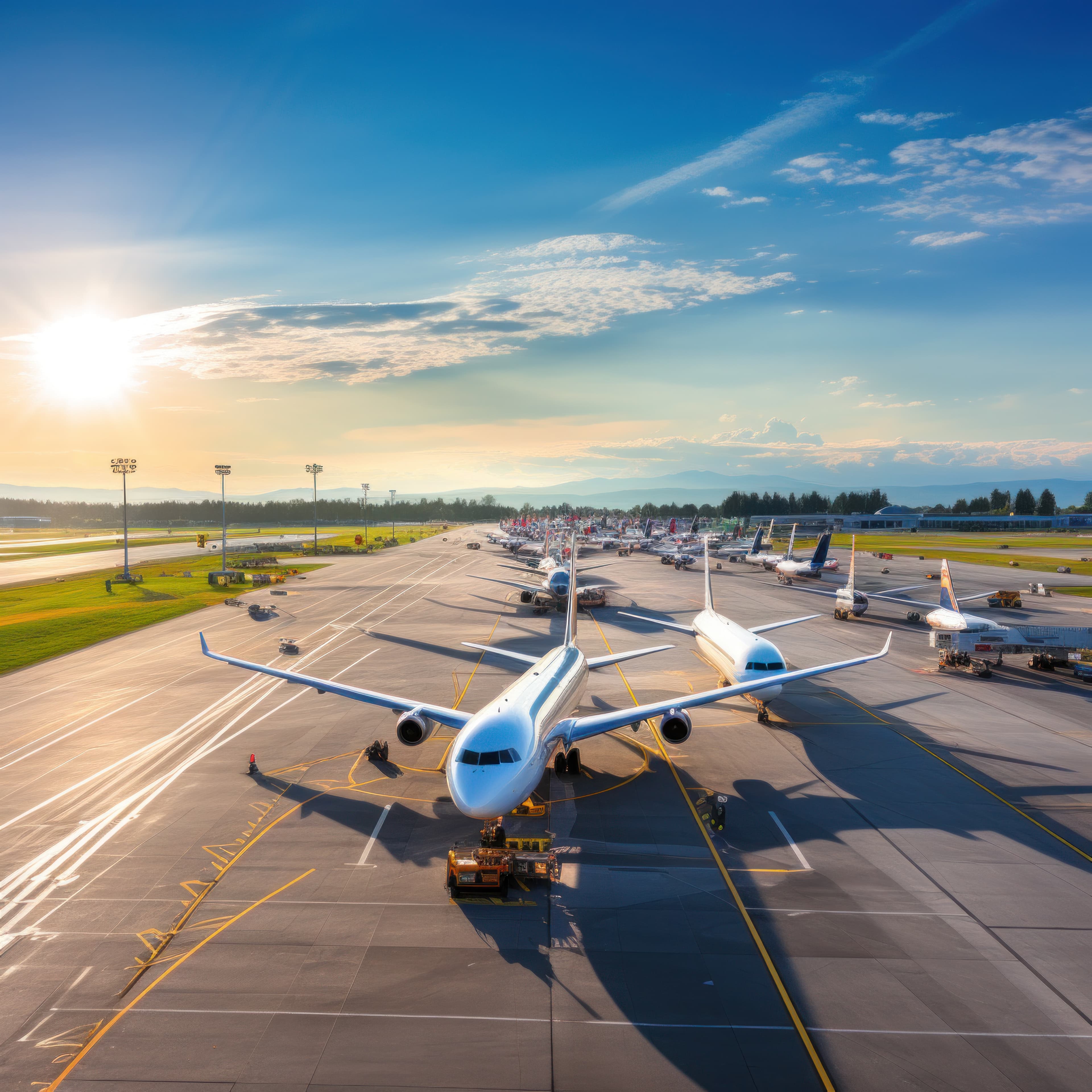 The full aircraft fleet
